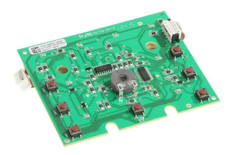 Imagine detaliată a produsului Placa electronica display expressor Delonghi Ecam 21.117.B  5213216011. Compatibil cu mai multe modele Delonghi.