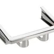 Imagine detaliată a produsului Ornament cromat distribuitor cafea Delonghi 5332286300. Compatibil cu mai multe modele Delonghi.