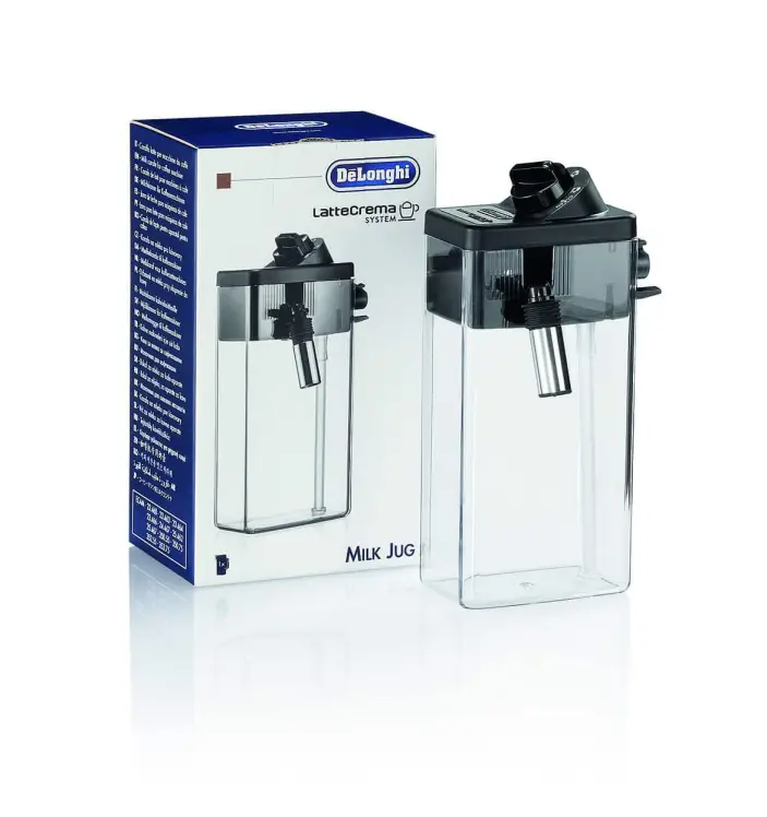 Imagine detaliată a produsului Cana de lapte expressor Delonghi Cappuccino Ecam 23.460.B  5513296641. Compatibil cu mai multe modele Delonghi.