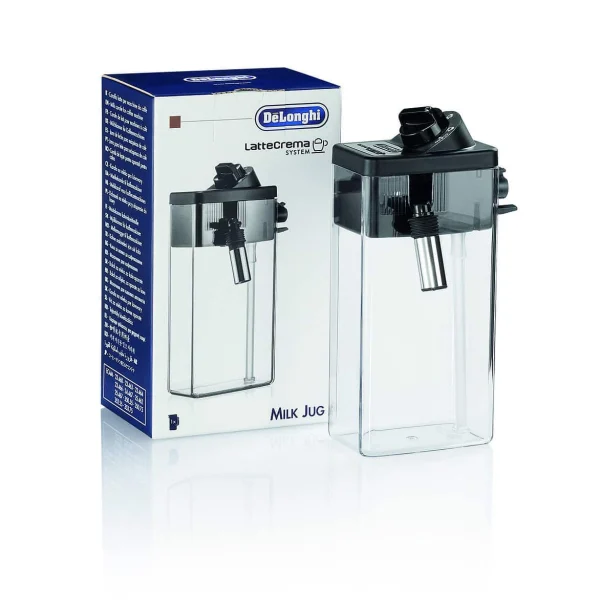 Imagine detaliată a produsului Cana de lapte expressor Delonghi Cappuccino Ecam 23.460.B  5513296641. Compatibil cu mai multe modele Delonghi.