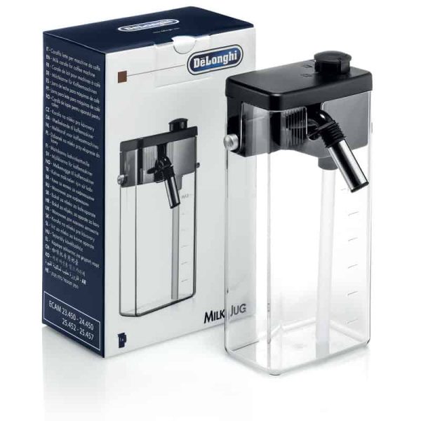Imagine detaliată a produsului Cana de lapte expressor Delonghi Intensa Cappuccino Ecam 23.450.S 5513294511. Compatibil cu mai multe modele Delonghi.
