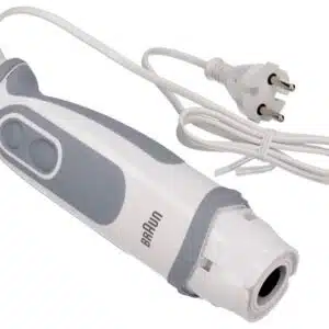 Imagine detaliată a produsului Maner complet blender vertical Braun MQ5000 ICS 4191 7322114444. Compatibil cu mai multe modele Delonghi.