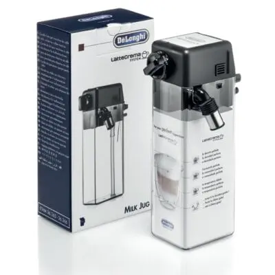 Imagine detaliată a produsului Cana de lapte Delonghi PRIMADONNA XS ETAM36.365.MB 5513294561. Compatibil cu mai multe modele Delonghi.