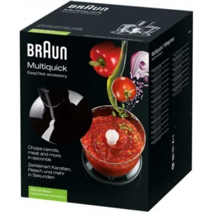Imagine detaliată a produsului Accesoriu tocator negru de 500 ml pentru blender Braun 0X81364498. Compatibil cu mai multe modele Delonghi.