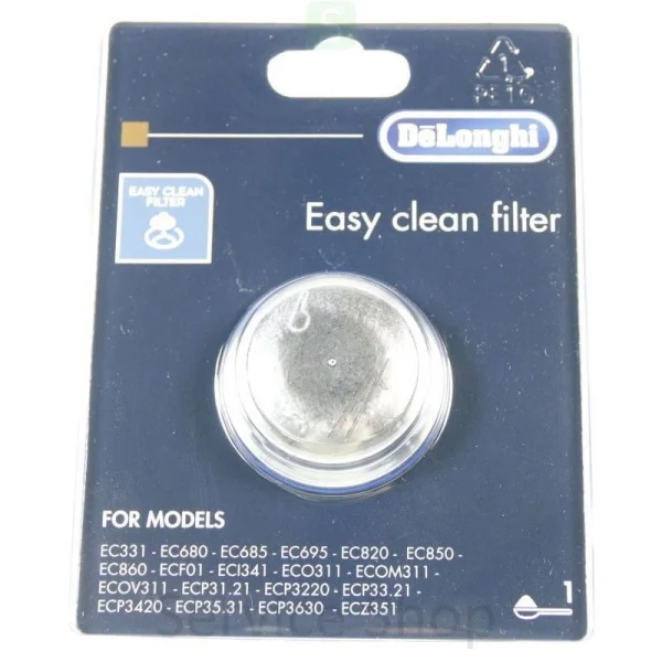 Imagine detaliată a produsului Sita portfiltru cafea, pentru 1 ceasca Delonghi 5513280991. Compatibil cu mai multe modele Delonghi.