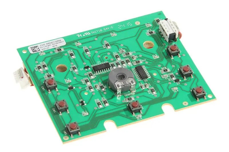Imagine detaliată a produsului Placa electronica display expressor Delonghi Ecam 21.117.B 5213216011. Compatibil cu mai multe modele Delonghi.