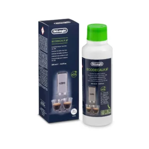 Imagine detaliată a produsului Solutie decalcifiere Delonghi EcoDecalk 200ml 5513284391. Compatibil cu mai multe modele Delonghi.