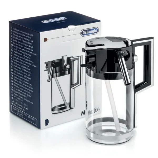 Imagine detaliată a produsului Cana de lapte Delonghi Esam 5500 DLSC007 5513294531. Compatibil cu mai multe modele Delonghi.