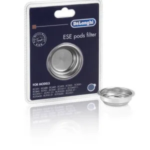 Imagine detaliată a produsului Sita pentru espressor Delonghi DLSC402 E.S.E POD 5513281011. Compatibil cu mai multe modele Delonghi.