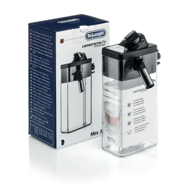 Imagine detaliată a produsului Cana de lapte Dlsc011 Delonghi Primadonna-Eletta-Cappuccino 5513294571. Compatibil cu mai multe modele Delonghi.