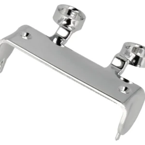 Imagine detaliată a produsului Ornament cromat distribuitor cafea Delonghi 5332152000. Compatibil cu mai multe modele Delonghi.