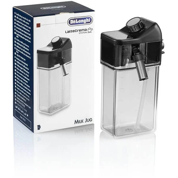 Imagine detaliată a produsului Carafa lapte espressor Delonghi  Ecam 370.95.T  DLSC018 5513282281. Compatibil cu mai multe modele Delonghi.