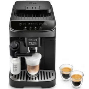 De’Longhi Magnifica Evo ECAM 290.61.B – Espressor Automat cu Carafă Lapte, LatteCrema, 13 Trepte Râșniță, 15 Bari, Negru