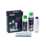 Kit complet întreținere espressoare De’Longhi – Filtru apă + Decalcifiant + Soluție curățare